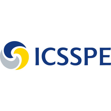 ICSSPE logo bijeli